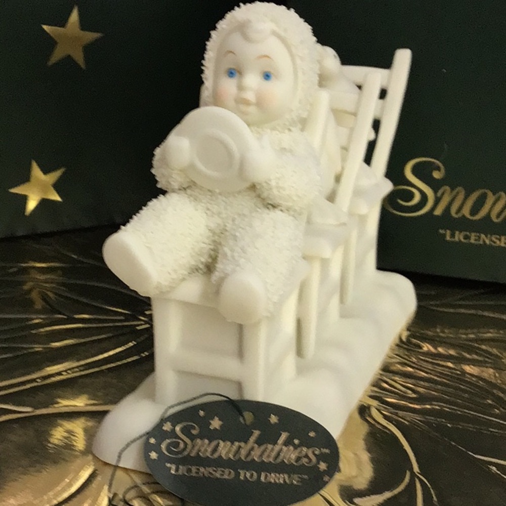DEPARTMENT 56 SNOWBABIES LICENSED TO DRIVE - Picture 2 of 16